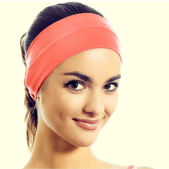 10 pc Headband Set Coral - Picture 1 of 3